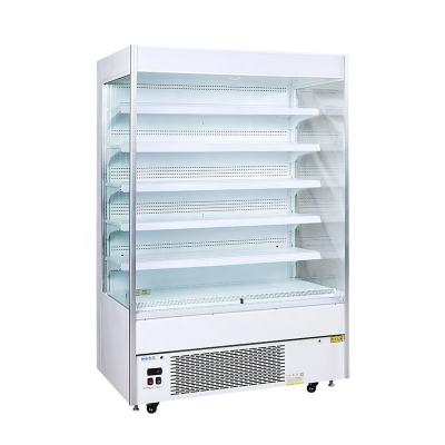 China commercial display refrigerator case freezer for vegetables fruits beverage for sale