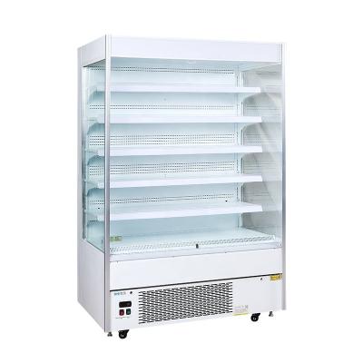 China Upright commercial supermarket propane fridge display refrigerator for sale