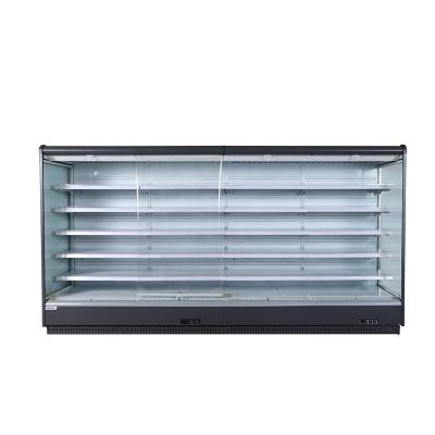 China Supermarket equipment wall cooler refrigerator for sale