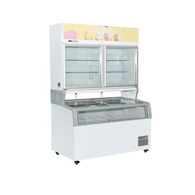 China Mini Ice Cream Refrigerator Display Fridges and Deep Freezers for sale