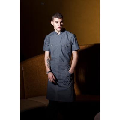 China half waist apron with three pockets high quality apron W035 for sale