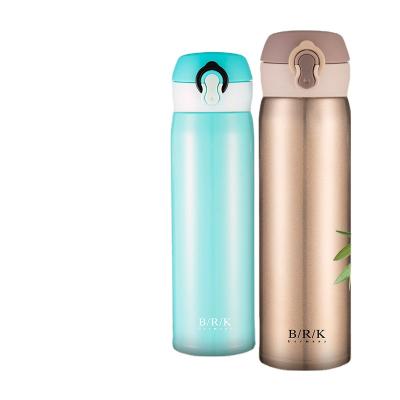 China WITH LID 500ml l 304 stainless steel customized logo bouncing insulated water cup for sale