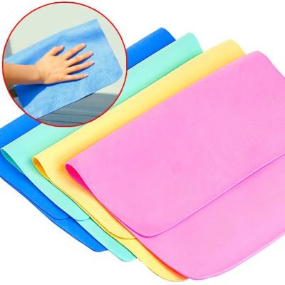 China 43*32cm synthetic chamois Clean Charm Magic Multipurpose Towel for sale