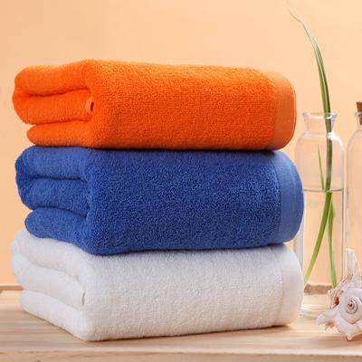 China Hotel&Spa 35*76cm(14''*30'') Cotton Pure White Soft face towel, hair towel, hand towel for sale