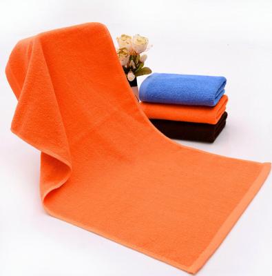 China 33*73cm(13''*29'')Hotel Beauty Salon One Color Cotton Face Towel Hand Towel Hair Towel for sale