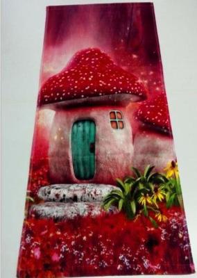 China Factory Small MOQ Cheap Price Sublimation Beach Towel for sale