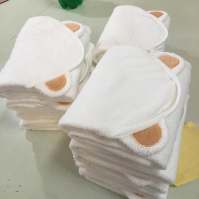 China China Factory OEM service 100% organic bamboo fiber blanket baby hooded bath towel for sale