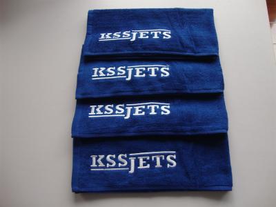 China cheap promotional custom logo 100% cotton embroidery gym sport bath towel for sale