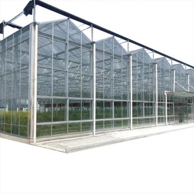 China Features factory direct for hot dip galvanized full sheet agricultural greenhouse polycarbonate steel structure turnkey project for sale