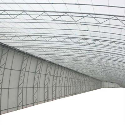 China PE film cost save plastic greenhouses price greenhouse mutispan construction agriculture for sale