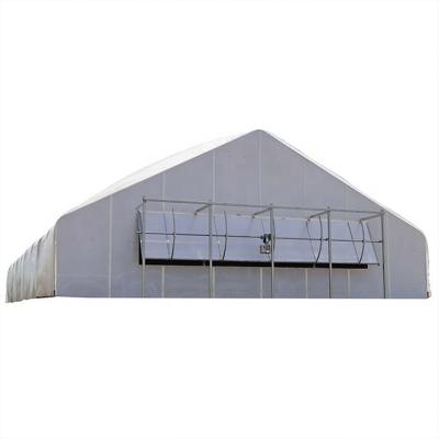 China Fully Automated Fruit Vegetable Flowers Professional Design Commercial Blackout Deprivation Greenhouse for sale