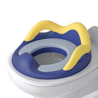 China MOQ 1pc ABS Plastic Folding Potty Training Seat Potty Cover Crown Toilet Portable Trainer ABS Eco-Friendly Crown Material Eco-Friendly For Kids Baby for sale