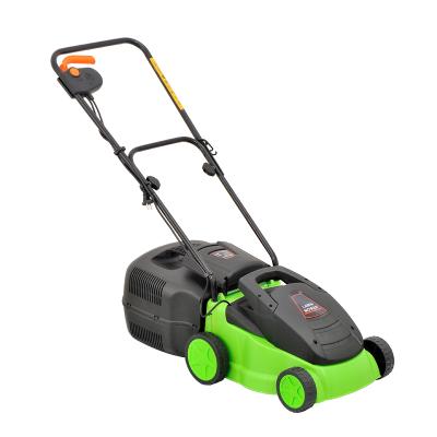 China 1000W Electric Grass Cutter Lawn Mower 30L Capacity With Induction Motor Brushless Lawn Mowers 69X40X36cm for sale