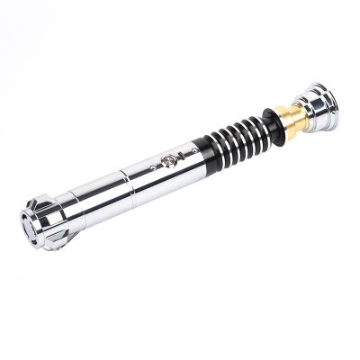 China 17 sets Star Wars 7075 custom aluminum metal handle changeable led lightsaber duel toy with sound for sale