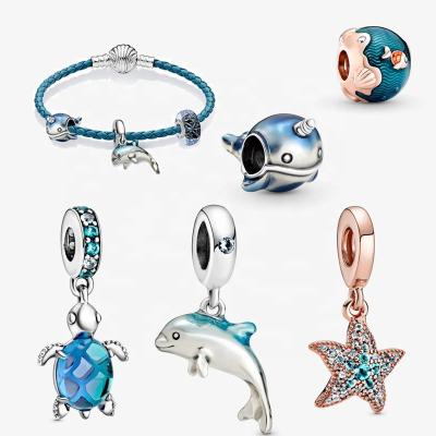 China TRENDY charms for bracelets wholesa designer for channel diy jewelry heading to pandora 925 sterling silver bracelets pendants beads 2020 for sale