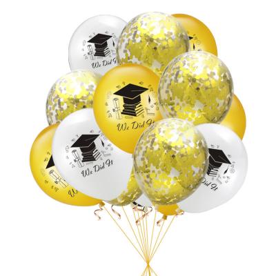 China China Factory Balloon Doctor Hat Printed Foil Balloon Party Decoration 12 Inch Graduation Celemony Party Decoration Balloons for sale