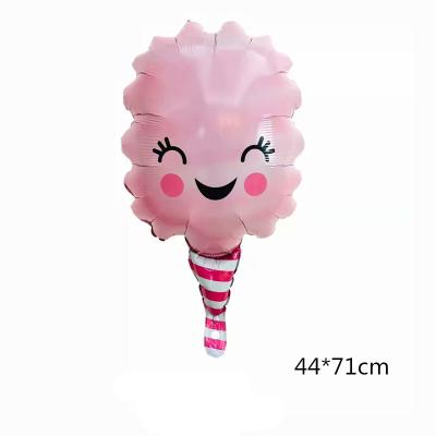 China Decorations Mini French Fries Ice Cream Burger Pizza Foil Balloons Kids Birthday Beach Wedding Decor Supplies China Globos Metalizados for sale