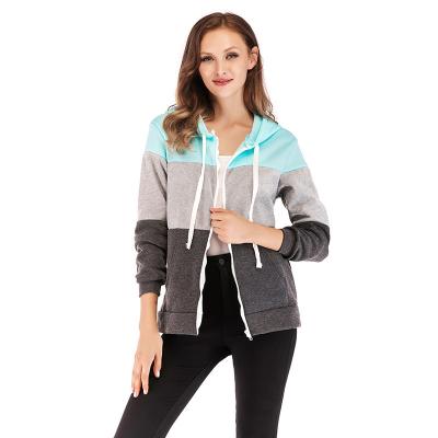 China Breathable Streetwear Women Zipper Full Zipper Fleece Hoodies Combo Oversized Jacket Women 3 Colors for sale