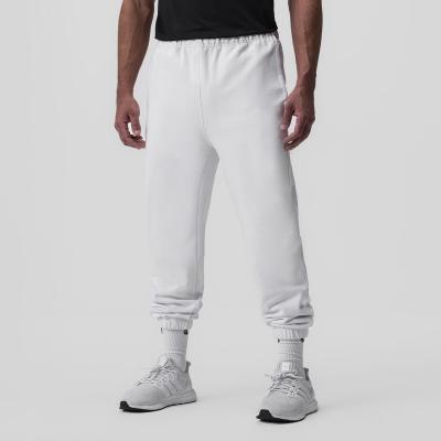 China Breathable Custom Tall Workout Sweatpants Mens Jogger Pants Big Pockets Casual Cotton Fleece Overside Loose Panties for sale