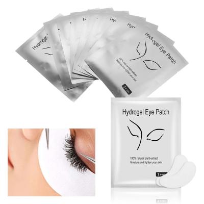 China 2021 new arrival moisturizer paper patches grafted eye stickers under hydrogel eye patch for eyelash extension for sale