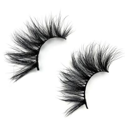 China Professional Handmade Eyelash Mink Lashes Bulk Millimeter 3d Hair 3d Mink Full Strip Eyelashes Natural Soft Wholesale Mink New 25 for sale