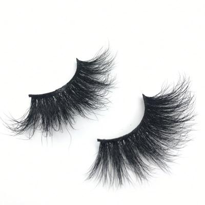 China Natural soft seller 3d Mink False Eyelashes 3d mink eyelashes 25mm lashes 3d Mink False Eyelashes with private label for sale