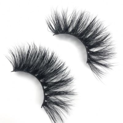 China Cheap Price Soft Natural 100% Mink Eyelash Full Strip Lashes 25mm Mink Eyelashes 3d for sale