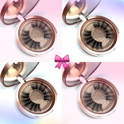 China Wholesale Best Selling High Quality Natural Soft Private Label Mink Eyelashes Vendor Packaging Box Cheap False 3D Eyelash for sale