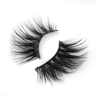 China Cruelty Free False Mink Natural Soft Wholesale False Eyelashes 3D False Eyelashes Natural Synthetic Lashes for sale