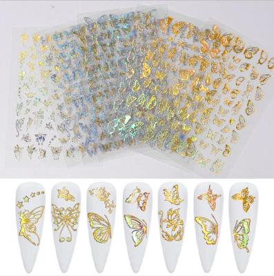 China 2021 Eco-friendly 3d DIY Custom Nail Wraps Sticker Art Nail Decoration Beauty Nail Sticker for sale