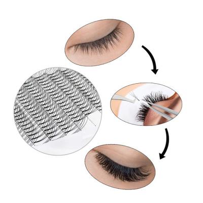 China Cashmere Soft Wholesale Pre Made Fans Russian Premade Volume Eyelash Extensions Flare Lash Knot Free for sale