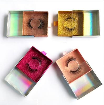 China Handmade Custom Eyelash Box Eyelash Vendors Square Box Eyelash Packaging Box for sale