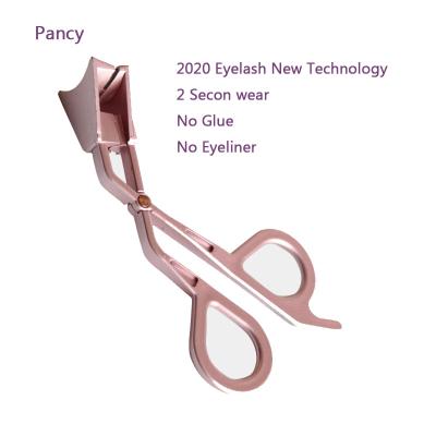 China Soft Good Quality Eyelash Applicator Magnetic Eyelash Curler Tweezers For Magnetic Eyelashes for sale