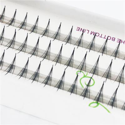 China Wholesale Natural 5D 9mm C L B Pancy LOOP 0.03 0.05 0.07 0.10 Short Rod Russian Pre Made Different Volume Lashes Lashes Extension for sale