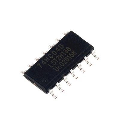 China Integrated Circuit Six Inverting Driver 74HC04D SN74HC04DR SOP-14 SM74HC04D 74HC04DR for sale