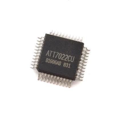 China ATT7022CU Electronic Component QFP-44 Electronic Three Phase Meter Electrical Energy Metering Chip Integrated Circuit for sale