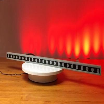 China dmx512 waterproof aluminum garden dc24v led strip outdoor wall washer light for sale