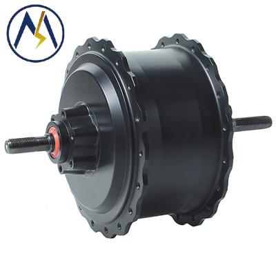 China Two Series 36V 48V 500W 750W 170mm/190mm 35-45km/h Brushless Rear Drive Electric Bicycle Hub Motor for sale