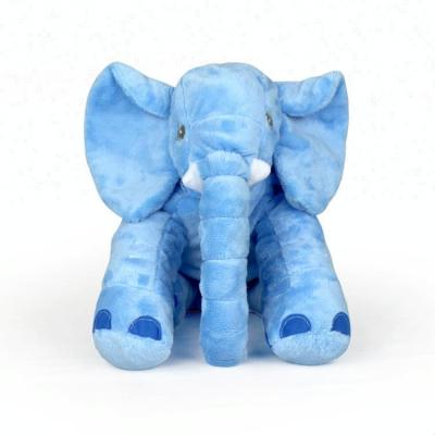 China Lovely Soft Animal Baby Toy China Factory Kids Bedroom Decoration Soft Cute Elephant Multicolor Doll Toy Home Decor for sale