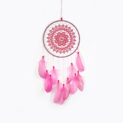 China Feather 2019 Colorful Dream Romance Home Hanging Wedding Decorations Baby Catcher Kids Bedroom Artistic Room Accessories For Sale for sale