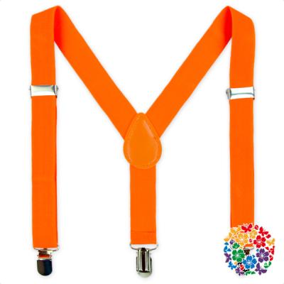 China 2019 Custom Multicolor Casual Cotton Suspenders Clips Fashion Suspenders For Girls for sale