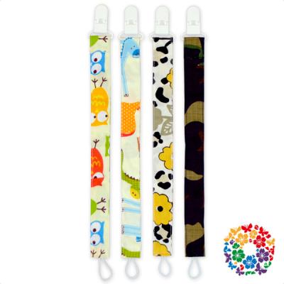 China Wholesale Cute White Plastic Chain Holder Pacifier Clip Baby Pacifier Clip Newborn Baby Clips for sale