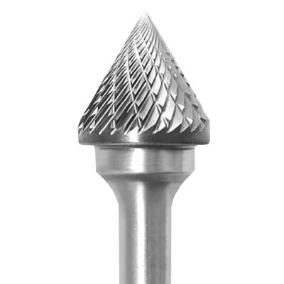 China Wolfram carbide(WC) Wolfburrs High Quality 60 degrees TaperType JX wood carving carbide burrs for sale