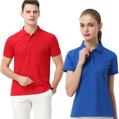 China Custom Embroidered Logo Women's Golf Polo T-shirts Moisture Wicking Short Sleeve Lightweight T-shirt Quick Dry Anti-Wrinkle for sale