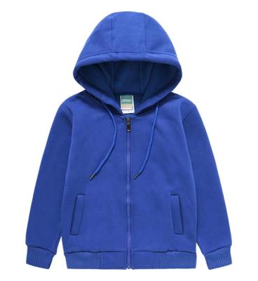 China 2021 Wholesale Custom Kids Zipper Hoodie White Sherpa Boys Fleece Anti-Shrink Hoodie for sale