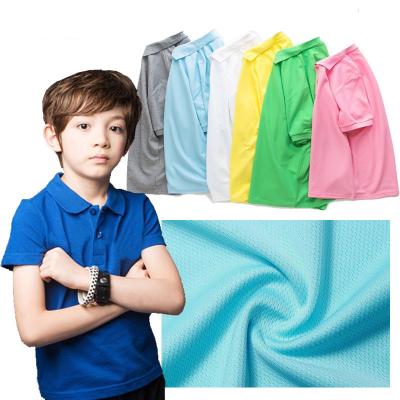 China Wholesale custom polo shirt logo anti-shrinkage quick-drying fabric design boys and girls kids uniform T-shirt printing for sale