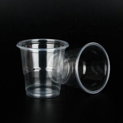 China Recyclable Quality food grade small plastic cup disposable takeaway 6oz cup for sale