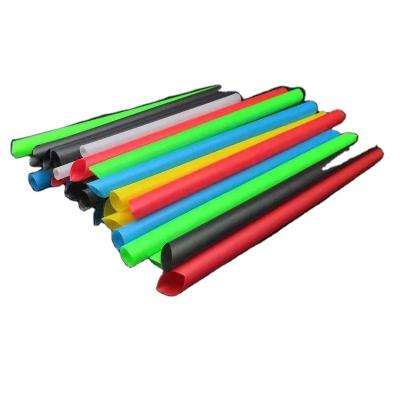 China Disposable Food grade PP plastic bubble tea milk tea boba tea juice disposable PP drinking straws 1bag=100pcs for sale