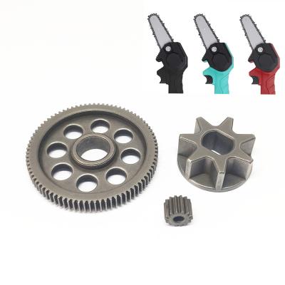 China China Manufacturer Alloy 4 Inch Mini Chainsaw Gear Set Chainsaw Accessories Powder Metallurgy Gear for sale