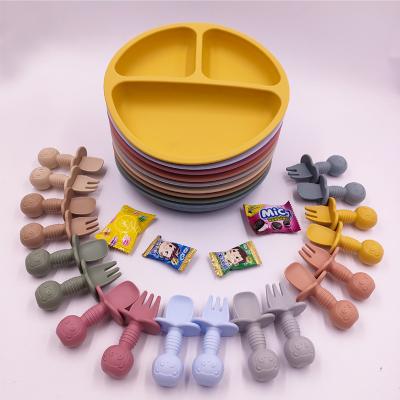 China BPA Free Food Grade Silicone Baby Place Mat Kids Table Place Mat Silicone Baby Dish for sale